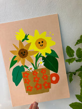 Load image into Gallery viewer, 'Sunflowers' Giclee Print