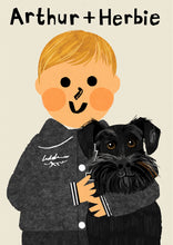 Load image into Gallery viewer, Unique to you- Portrait Print with your very own Pet