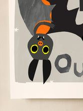 Load image into Gallery viewer, Personalised Hang Out Bat Print