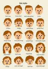 Load image into Gallery viewer, Puppy Boy Portrait Print- click to customise!