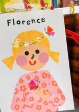 Load image into Gallery viewer, Butterfly Girl Portrait Print- click to customise!