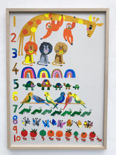 Load image into Gallery viewer, Rainbow Counting Print