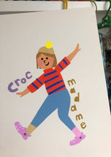 Load image into Gallery viewer, Personalised Croc Madame- click to create your lookalike!