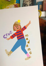 Load image into Gallery viewer, Personalised Croc Madame- click to create your lookalike!