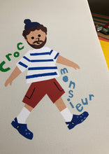 Load image into Gallery viewer, Personalised Croc Monsieur - click to create your lookalike!
