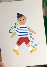 Load image into Gallery viewer, Personalised Croc Monsieur - click to create your lookalike!
