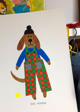 Load image into Gallery viewer, Dog Person Art Print