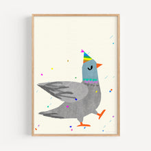 Load image into Gallery viewer, 'Pigeon Party' Giclee Print