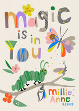 Load image into Gallery viewer, Magic is in You- Personalised Giclee Print