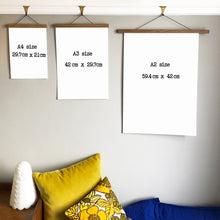 Load image into Gallery viewer, Elephant Personalised Name Print-Mint