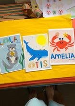 Load image into Gallery viewer, Whale Personalised Name Print