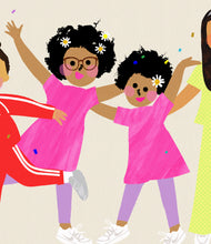 Load image into Gallery viewer, Best Friends/ Family bespoke portrait- send me your photo's to draw from!