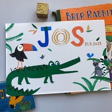 Load image into Gallery viewer, Alligator Personalised Name Print