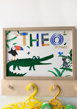 Load image into Gallery viewer, Alligator Personalised Name Print