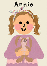 Load image into Gallery viewer, Portrait Print with your very own favourite Toy