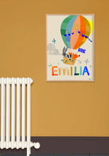 Load image into Gallery viewer, Balloon Print with Woodland Animals