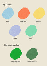 Load image into Gallery viewer, Dino Boy Portrait Print- click to customise!