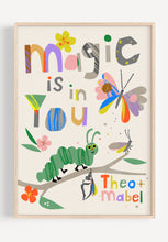 Load image into Gallery viewer, Magic is in You- Personalised Giclee Print
