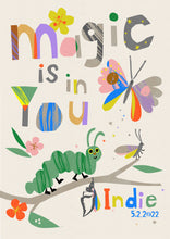 Load image into Gallery viewer, Magic is in You- Personalised Giclee Print