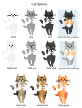 Load image into Gallery viewer, Cat Boy Portrait Print- click to customise!