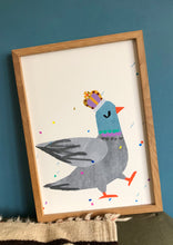 Load image into Gallery viewer, 'Pigeon Party' Giclee Print