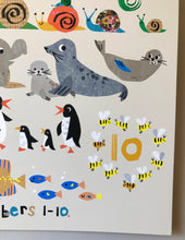 Load image into Gallery viewer, Counting Creatures GREAT & small print