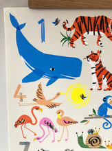 Load image into Gallery viewer, Counting Creatures GREAT & small print