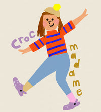 Load image into Gallery viewer, Croc Madame Art Print