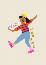 Load image into Gallery viewer, Personalised Croc Madame- click to create your lookalike!