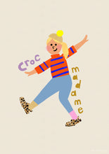 Load image into Gallery viewer, Personalised Croc Madame- click to create your lookalike!