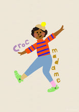 Load image into Gallery viewer, Personalised Croc Madame- click to create your lookalike!