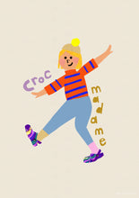 Load image into Gallery viewer, Personalised Croc Madame- click to create your lookalike!