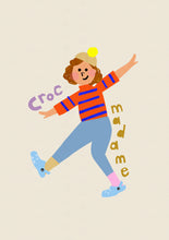 Load image into Gallery viewer, Personalised Croc Madame- click to create your lookalike!