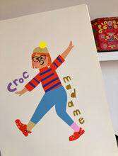 Load image into Gallery viewer, Personalised Croc Madame- click to create your lookalike!
