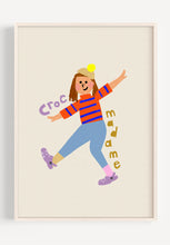 Load image into Gallery viewer, Croc Madame Art Print