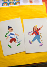 Load image into Gallery viewer, Croc Madame Art Print