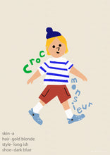 Load image into Gallery viewer, Personalised Croc Monsieur - click to create your lookalike!