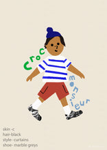 Load image into Gallery viewer, Personalised Croc Monsieur - click to create your lookalike!