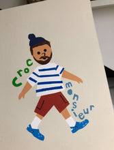 Load image into Gallery viewer, Personalised Croc Monsieur - click to create your lookalike!