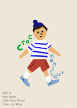 Load image into Gallery viewer, Personalised Croc Monsieur - click to create your lookalike!