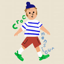 Load image into Gallery viewer, Croc Monsieur Art Print