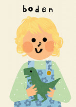 Load image into Gallery viewer, Portrait Print with your very own favourite Toy