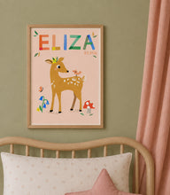 Load image into Gallery viewer, Deer Personalised Name Print