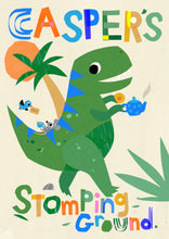 Load image into Gallery viewer, Personalised Dinosaur Tea Rex Print