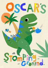 Load image into Gallery viewer, Personalised Dinosaur Tea Rex Print