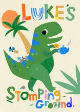 Load image into Gallery viewer, Personalised Dinosaur Tea Rex Print