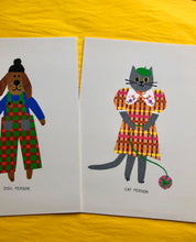 Load image into Gallery viewer, Cat Person Art Print