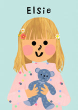 Load image into Gallery viewer, Portrait Print with your very own favourite Toy