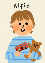 Load image into Gallery viewer, Portrait Print with your very own favourite Toy