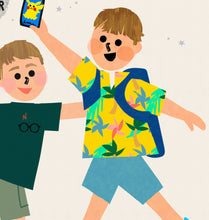 Load image into Gallery viewer, Best Friends/ Family bespoke portrait- send me your photo's to draw from!
